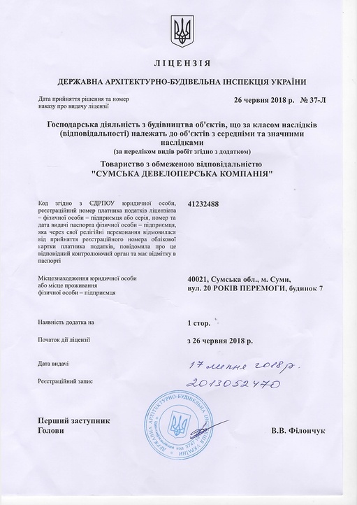 Дозвільні документи